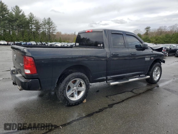 2015 Ram 1500 Express z VIN 1C6RR7FT5FS631970, wystawiony jako Copart lot #50608695 z przebiegiem Nie podano mil oraz Szkoda całkowita • Salvage title. Historia ofert i sprzedaży dostępna na DreamBid. Obrazek 3.