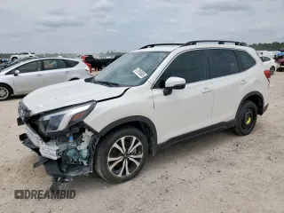 2023 Subaru Forester Limited с VIN JF2SKAPC6PH540054, выставлен на аукционе Copart как лот 57816565 с пробегом 19 318 миль миль и Списание • Salvage title. История ставок и продаж доступна на DreamBid. Изображение 1.