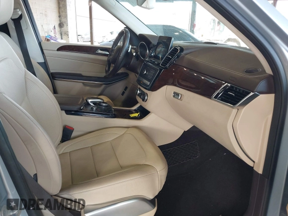 2018 Mercedes-Benz GLS 550 with VIN 4JGDF7DE0JB011693, listed as a IAAI auction lot 41190111 with 38,746 mi miles and . Bid and sale history available at DreamBid. Image 5.