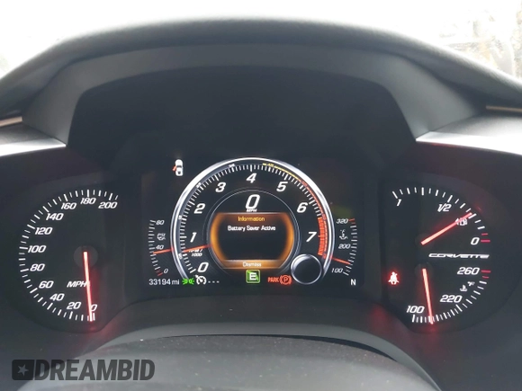 2017 Chevrolet Corvette 1LT with VIN 1G1YA2D76H5116605, listed as a IAAI auction lot 40882868 with 33,194 mi miles and . Bid and sale history available at DreamBid. Image 7.