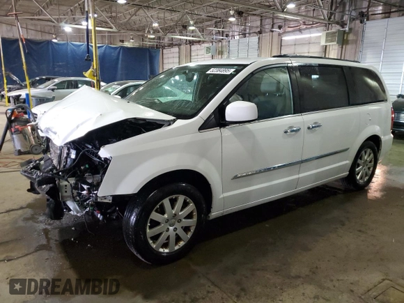 2016 Chrysler Town & Country Touring with VIN 2C4RC1BG1GR174268, listed as a Copart auction lot 52384895 with 105,053 mi miles and Clean Title. Bid and sale history available at carsss.com. Image 1.