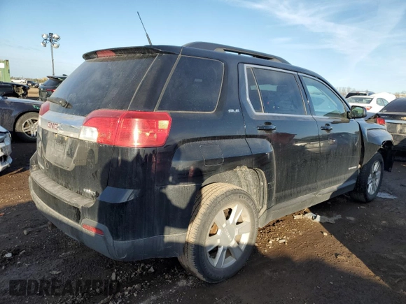 2011 GMC Terrain SLE-2 with VIN 2CTFLTEC0B6271483, listed as a Copart auction lot 44451575 with 185,673 mi miles and Salvage Title. Bid and sale history available at carsss.com. Image 3.