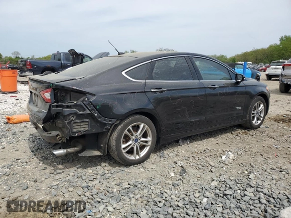2016 Ford Fusion Titanium with VIN 3FA6P0SU7GR349548, listed as a Copart auction lot 53116325 with 124,354 mi miles and Salvage title. Bid and sale history available at DreamBid. Image 3.