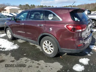 2019 Kia Sorento LX with VIN 5XYPGDA34KG545884, listed as a Copart auction lot 44415245 with 200,866 mi miles and Salvage Title. Bid and sale history available at carsss.com. Image 2.