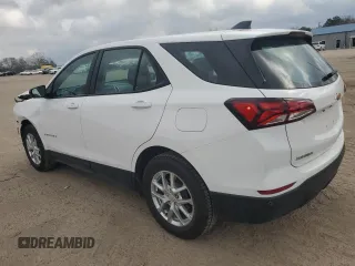 2023 Chevrolet Equinox LS with VIN 3GNAX5EG4PL259369, listed as a Copart auction lot 44984935 with 51,246 mi miles and Salvage title. Bid and sale history available at DreamBid. Image 2.