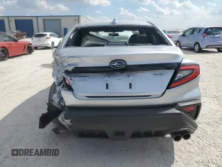 2023 Subaru WRX with VIN JF1VBAB63P8814507, listed as a Copart auction lot 69670544 with 13,417 mi miles and Salvage title. Bid and sale history available at DreamBid. Image 6.