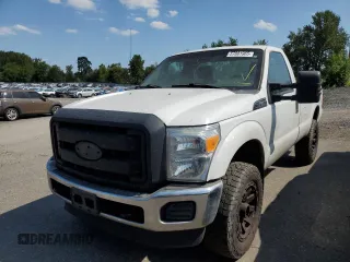 2014 Ford F-250 XL with VIN 1FTBF2B61EEB69314, listed as a Copart auction lot 57801965 with 165,016 mi miles and Salvage title. Bid and sale history available at DreamBid. Image 1.