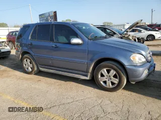 2005 Mercedes-Benz M-Class 3.7L with VIN 4JGAB57E95A536519, listed as a Copart auction lot 71129024 with 123,365 mi miles and Salvage Title. Bid and sale history available at carsss.com. Image 4.