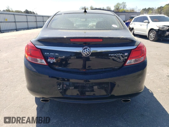 2013 Buick Regal Turbo Premium 1 with VIN 2G4GS5EV4D9144541, listed as a Copart auction lot 49885045 with 160,754 mi miles and Salvage Title. Bid and sale history available at DreamBid. Image 6.