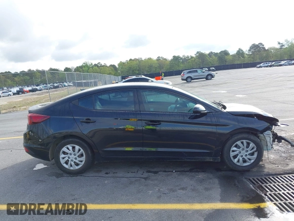 2019 Hyundai Elantra SE with VIN 5NPD74LF8KH477320, listed as a IAAI auction lot 41929771 with 51,395 mi miles and . Bid and sale history available at DreamBid. Image 13.