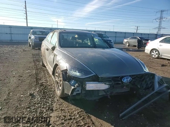2020 Hyundai Sonata SEL z VIN 5NPEF4JAXLH035350, wystawiony jako Copart lot #49382765 z przebiegiem 80 259 mil mil oraz Szkoda całkowita • Salvage title. Historia ofert i sprzedaży dostępna na DreamBid. Obrazek 10.
