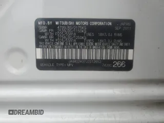2018 Mitsubishi Outlander ES z VIN JA4AD2A37JZ012652, wystawiony jako Copart lot #56644495 z przebiegiem 165 941 mil mil oraz Szkoda całkowita • Salvage title. Historia ofert i sprzedaży dostępna na DreamBid. Obrazek 13.