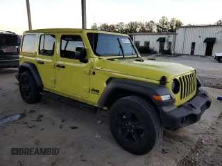 2023 Jeep Wrangler Sport Altitude с VIN 1C4HJXDG5PW578568, выставлен на аукционе Copart как лот 85372714 с пробегом 6 170 миль миль и Списание • Salvage title. История ставок и продаж доступна на DreamBid. Изображение 4.