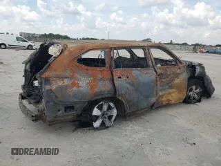 2021 Toyota Highlander L with VIN 5TDCZRAH6MS057978, listed as a Copart auction lot 49118145 with Not provided miles and Non repairable. Bid and sale history available at DreamBid. Image 3.