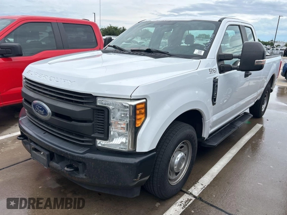 2017 Ford F-250 XLT with VIN 1FT7X2A63HEC57984, listed as a IAAI auction lot 42202620 with 248,297 mi miles and . Bid and sale history available at DreamBid. Image 1.