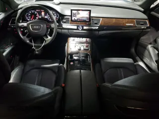 2015 Audi A8 3.0T with VIN WAU3GAFD9FN023200, listed as a Copart auction lot 59856315 with 140,472 mi miles and Salvage title. Bid and sale history available at DreamBid. Image 8.