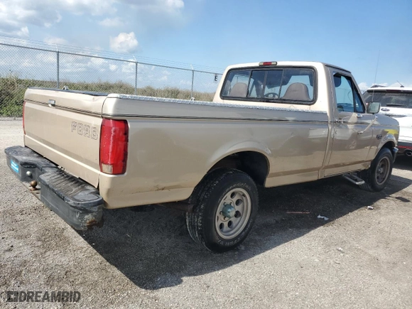 1996 Ford F-150 Special with VIN 1FTEF15Y6TNA15313, listed as a Copart auction lot 77675254 with 0 mi miles and Salvage Title. Bid and sale history available at carsss.com. Image 3.