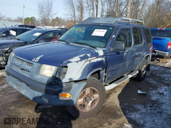 2001 Nissan Xterra XE with VIN 5N1ED28T21C513668, listed as a IAAI auction lot 41253550 with 221,227 mi miles and . Bid and sale history available at DreamBid. Image 2.