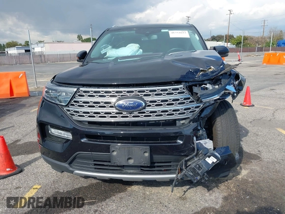 2023 Ford Explorer Limited with VIN 1FMSK7FH5PGA76352, listed as a IAAI auction lot 41752623 with 17,237 mi miles. Bid and sale history available at carsss.com. Image 12.