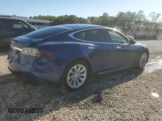 2016 Tesla Model S 70 with VIN 5YJSA1E11GF142964, listed as a Copart auction lot 48319945 with 99,999 mi miles and Clean title. Bid and sale history available at DreamBid. Image 3.