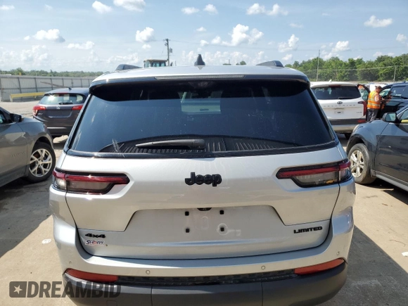 2024 Jeep Grand Cherokee Limited with VIN 1C4RJKBG1R8624639, listed as a Copart auction lot 61496635 with 4,562 mi miles and Salvage title. Bid and sale history available at DreamBid. Image 6.