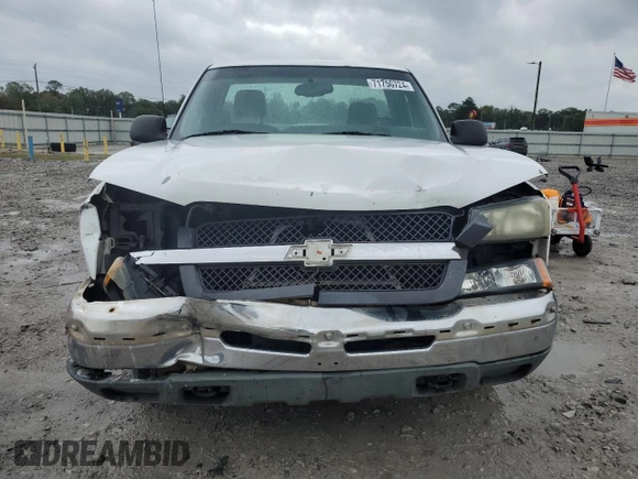 2003 Chevrolet Silverado 1500 with VIN 1GCEC14V83Z101862, listed as a Copart auction lot 71756724 with 243,452 mi miles and Salvage Title. Bid and sale history available at carsss.com. Image 5.