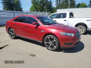 2015 Ford Taurus SEL with VIN 1FAHP2E89FG105442, listed as a Copart auction lot 54446805 with Not Provided miles and Salvage Title. Bid and sale history available at carsss.com. Image 4.