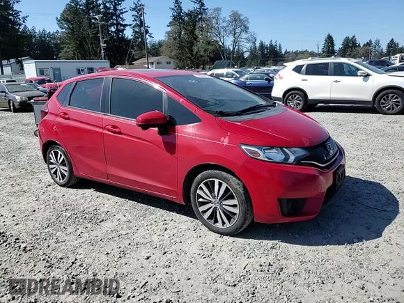 2015 Honda Fit EX-L with VIN 3HGGK5H82FM733495, listed as a Copart auction lot 53849905 with 163,483 mi miles and Salvage Title. Bid and sale history available at DreamBid. Image 13.