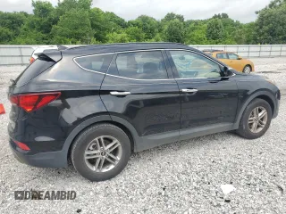 2017 Hyundai Santa Fe 2.4L with VIN 5NMZU3LB7HH052263, listed as a Copart auction lot 57065895 with 117,488 mi miles and Salvage title. Bid and sale history available at DreamBid. Image 3.