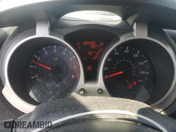 2013 Nissan Juke SL with VIN JN8AF5MV5DT217011, listed as a Copart auction lot 50790015 with 122,265 mi miles and Salvage Title. Bid and sale history available at carsss.com. Image 9.