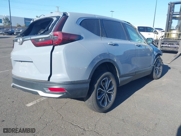 2022 Honda CR-V EX with VIN 5J6RW1H5XNA005441, listed as a IAAI auction lot 41668154 with 38,264 mi miles. Bid and sale history available at carsss.com. Image 4.