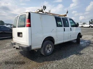 2007 Chevrolet Express Cargo z VIN 1GCHG35U871114506, wystawiony jako Copart lot #72678544 z przebiegiem 272 970 mil mil oraz Szkoda całkowita • Salvage title. Historia ofert i sprzedaży dostępna na DreamBid. Obrazek 3.