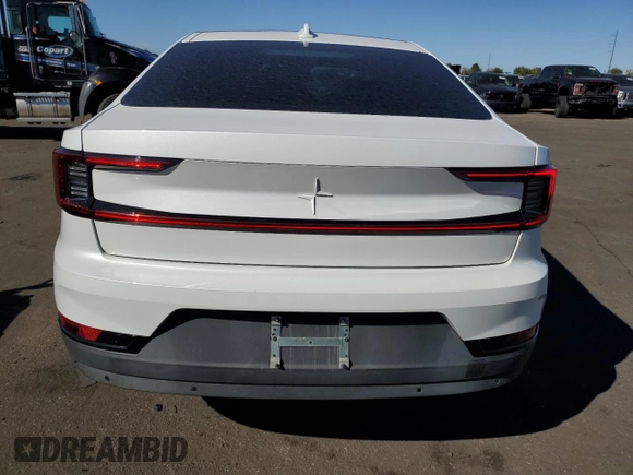 2021 Polestar 2 Launch Edition with VIN LPSED3KAXML008671, listed as a Copart auction lot 71058504 with 43,888 mi miles and Salvage Title. Bid and sale history available at carsss.com. Image 6.