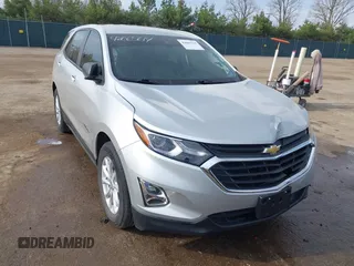 2021 Chevrolet Equinox LS with VIN 3GNAXHEV0MS138663, listed as a IAAI auction lot 42065614 with 18,081 mi miles and . Bid and sale history available at DreamBid. Image 1.