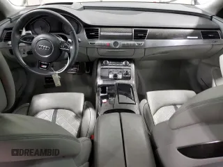 2015 Audi S8 with VIN WAUK2AFD3FN004913, listed as a Copart auction lot 71384562 with 73,488 mi miles. Bid and sale history available at carsss.com. Image 8.