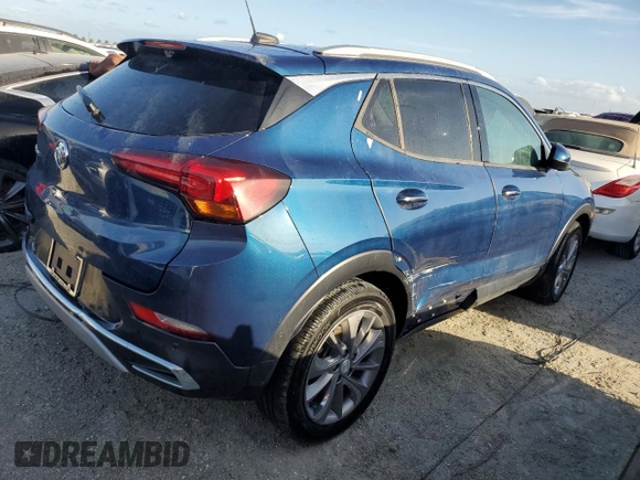 2021 Buick Encore GX Essence with VIN KL4MMFSL7MB036935, listed as a Copart auction lot 51703775 with Not provided miles and Non repairable. Bid and sale history available at DreamBid. Image 3.