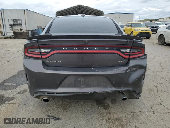 2019 Dodge Charger GT with VIN 2C3CDXHG1KH567719, listed as a Copart auction lot 51162795 with 86,871 mi miles and Salvage Title. Bid and sale history available at DreamBid. Image 6.