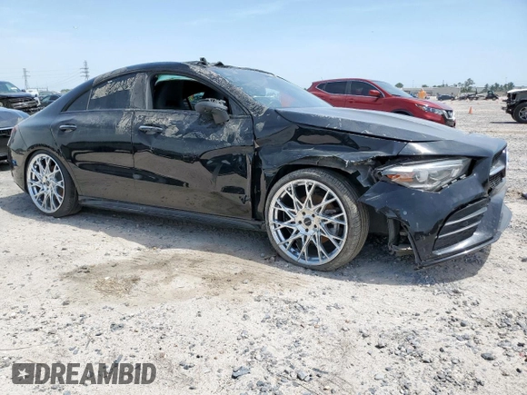 2023 Mercedes-Benz CLA 250 z VIN W1K5J4HB2PN413699, wystawiony jako Copart lot #55136165 z przebiegiem 14 198 mil mil oraz Szkoda całkowita • Salvage title. Historia ofert i sprzedaży dostępna na DreamBid. Obrazek 4.