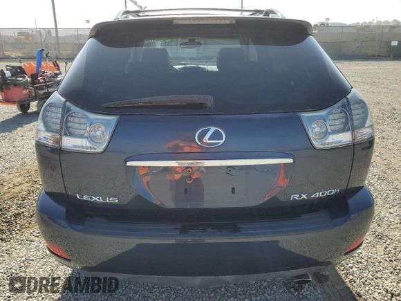 2006 Lexus RX 400h z VIN JTJHW31U460036526, wystawiony jako Copart lot #61182775 z przebiegiem 282 993 mil mil oraz Czysty tytuł • Clean title. Historia ofert i sprzedaży dostępna na DreamBid. Obrazek 6.