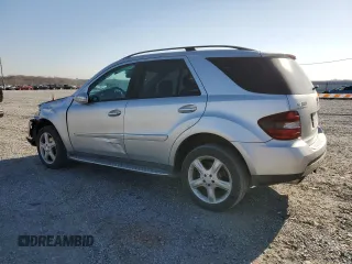 2008 Mercedes-Benz M 350 with VIN 4JGBB86E78A399687, listed as a Copart auction lot 48673775 with 190,936 mi miles and Salvage Title. Bid and sale history available at DreamBid. Image 2.