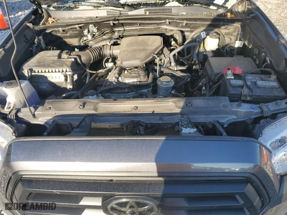 2022 Toyota Tacoma 2WD SR with VIN 3TYRX5GN3NT035433, listed as a Copart auction lot 74402014 with 47,079 mi miles and Salvage Title. Bid and sale history available at carsss.com. Image 11.