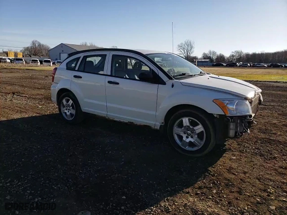 2008 Dodge Caliber SE with VIN 1B3HB28B78D661853, listed as a Copart auction lot 49283585 with 184,337 mi miles and Salvage Title. Bid and sale history available at carsss.com. Image 10.