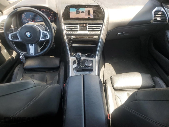 2019 BMW 8 Series M850i xDrive with VIN WBAFY4C5XKBX29838, listed as a Copart auction lot 61364633 with 21,975 mi miles. Bid and sale history available at carsss.com. Image 8.