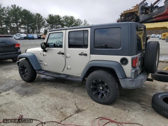 2007 Jeep Wrangler Unlimited X with VIN 1J4GA39187L123363, listed as a Copart auction lot 47702795 with 214,190 mi miles and Clean Title. Bid and sale history available at carsss.com. Image 2.