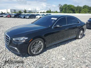 2021 Mercedes-Benz S 580 with VIN W1K6G7GB9MA002440, listed as a Copart auction lot 61194875 with 61,435 mi miles and Clean title. Bid and sale history available at DreamBid. Image 1.