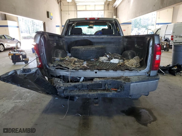 2012 Chevrolet Silverado 1500 Work Truck with VIN 1GCRCPEX5CZ180833, listed as a Copart auction lot 44380845 with 147,253 mi miles and Salvage Title. Bid and sale history available at carsss.com. Image 6.