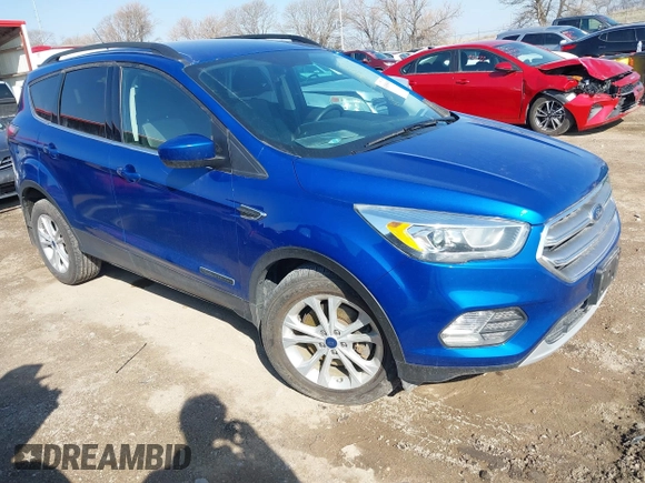 2017 Ford Escape SE with VIN 1FMCU9G97HUB23742, listed as a IAAI auction lot 41899935 with 150,524 mi miles. Bid and sale history available at carsss.com. Image 1.