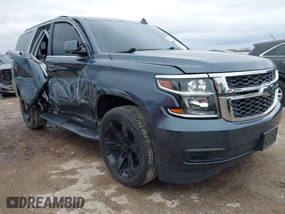 2020 Chevrolet Tahoe LT with VIN 1GNSKBKC3LR306946, listed as a IAAI auction lot 41570785 with 56,603 mi miles and . Bid and sale history available at DreamBid. Image 1.