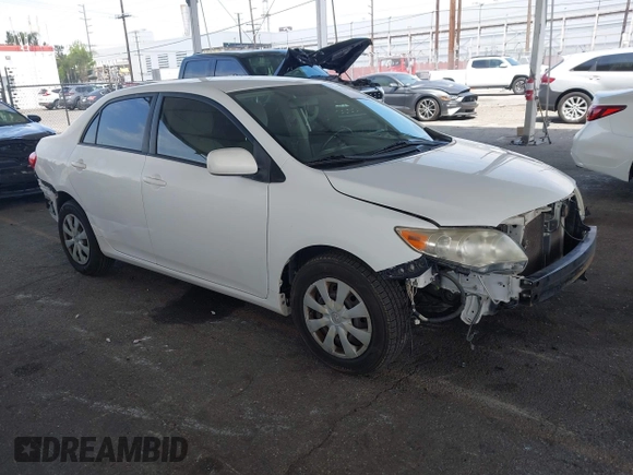 2011 Toyota Corolla L with VIN JTDBU4EE9B9131113, listed as a IAAI auction lot 42028423 with 191,157 mi miles. Bid and sale history available at carsss.com. Image 1.