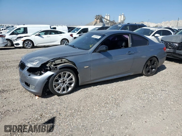 2007 BMW 3 Series 335i with VIN WBAWB73567P036763, listed as a Copart auction lot 45509345 with 196,588 mi miles and Salvage Title. Bid and sale history available at carsss.com. Image 1.